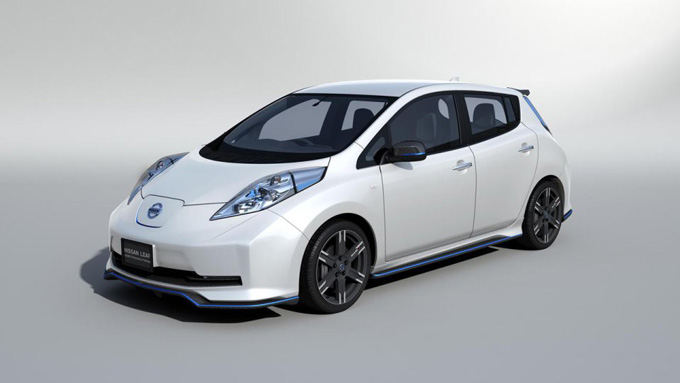 Gamintojo nuotr./Nissan LEAF Nismo Performance Package