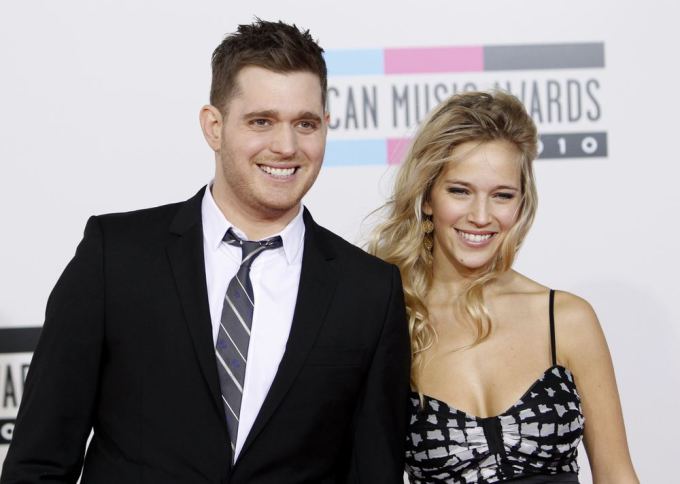 Michaelas Buble su žmona Luisana Lopilato