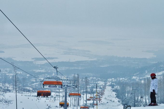 Mykolo Vadiaio nuotr./Atgal į debesis. Ir pradedančiųjų trasa pakankamai ilga bei maloni čiuožti