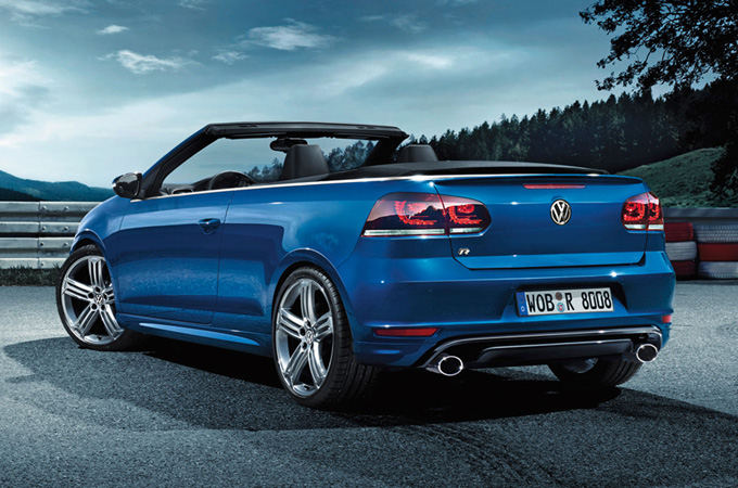 Gamintojo nuotr./Volkswagen Golf R Cabriolet