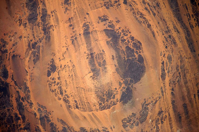 Wikimedia.org nuotr./Aorounga krateri Čade