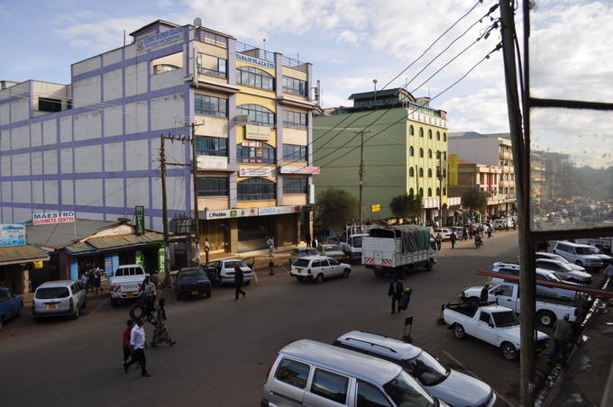 M.Vadiaio nuotr./Viena pagrindinių Eldoreto gatvių