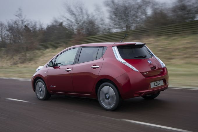 Nissan nuotr./Atnaujintas Nissan Leaf