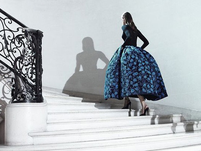 dior.com nuotr./Christian Dior aukatosios mados kolekcijos užkulisiai. 