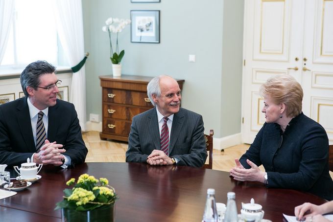 Marcel Philipp and Jurgen Linden met with Dalia Grybauskaitė