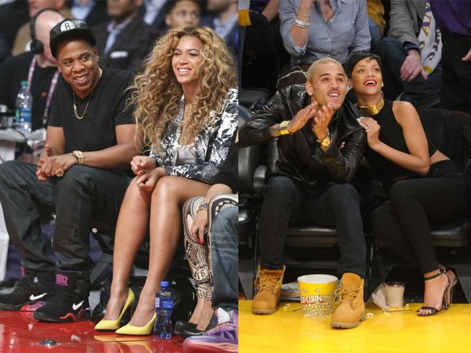 Scanpix nuotr. / Kairėje: Beyonce, deainėje: Rihanna.