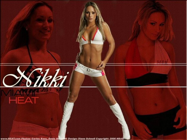 Twitter nuotr./ 24-erių Nikki Sapp yra buvusi „Heat“ šokėja