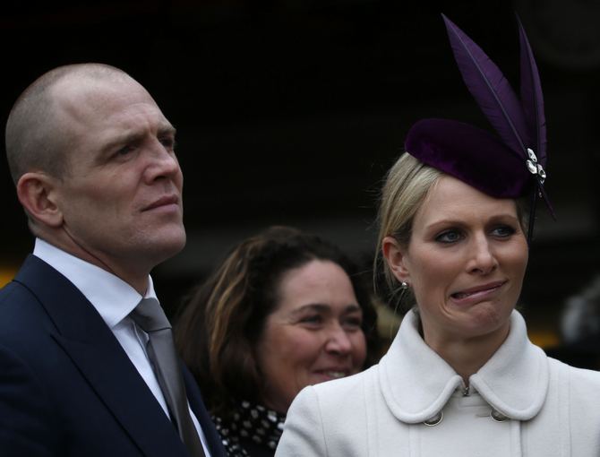 Zara Phillips ir Mike‘as Tindallas