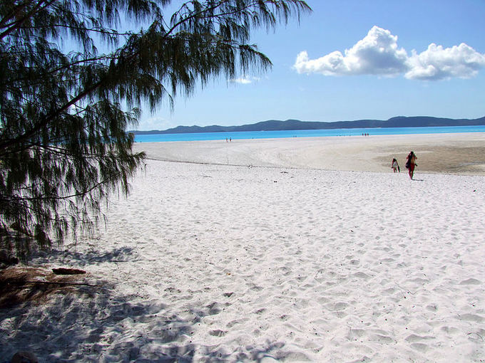 Wikimedia.org nuotr./`variausio pasaulyje smėlio paplūdimys Whiteheaven Beach