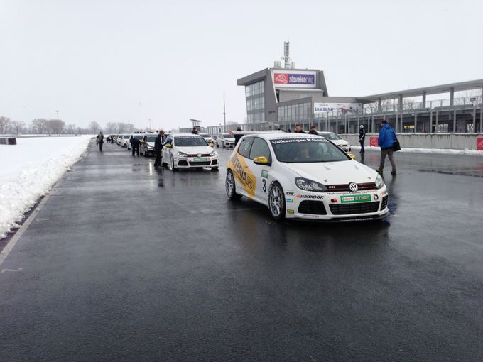 Volkswagen Castrol Cup organizatorių nuotr./Volkswagen Castrol Cup treniruotės