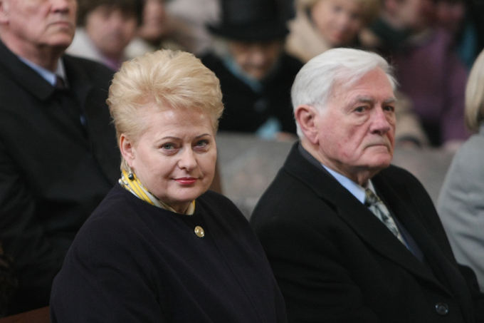 Dalia Grybauskaitė ir Valdas Adamkus