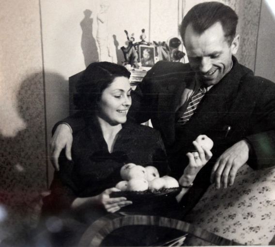 Vladislovas and Danutė Telksniai (1954-1955 m.)