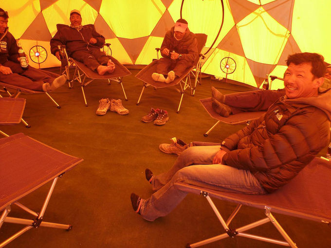 Editos Nichols asmeninio archyvo nuotr./Sherpas resting