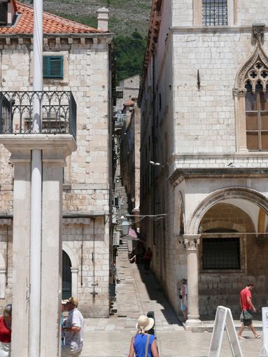 D.Guačiuvienės nuotr./Siauros Dubrovniko gatvelės