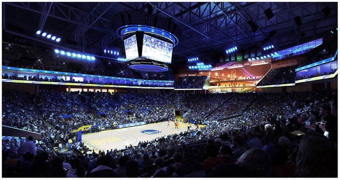 warriors.com nuotr./Warriors arena San Franciske.