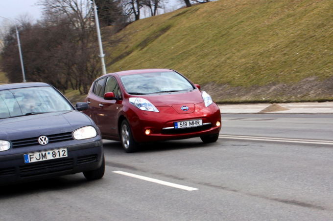 Mindaugo Plukio/Nissan nuotr./GAZAS.LT ekonomiako vairavimo testas