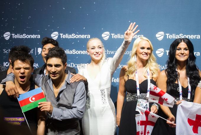 Eurovizijos 2013 finalistų spaudos konferencija 