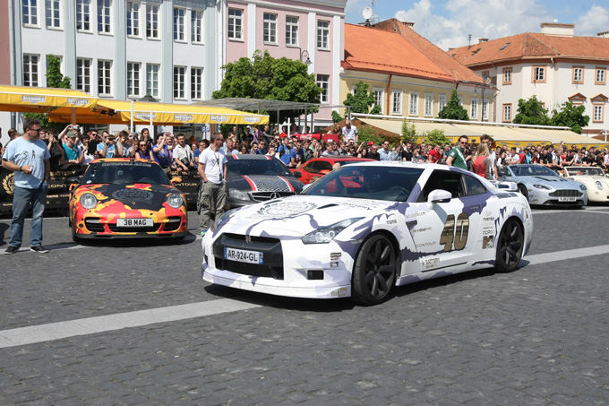 Gumball 3000 ralis Vilniuje, Nissan GT-R