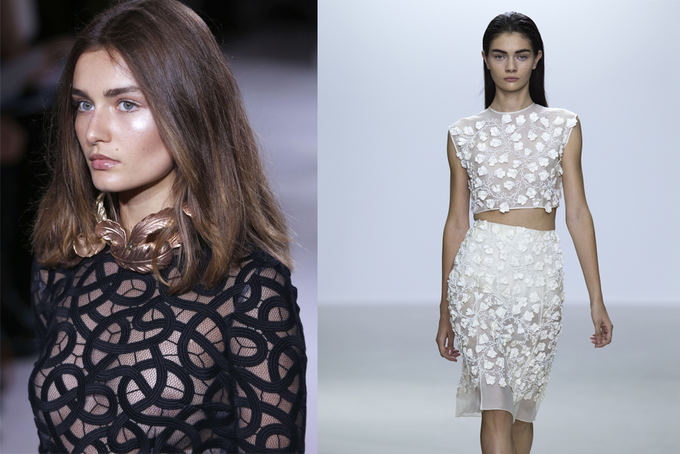 Scanpix nuotr. / Giambattista  Valli aukatosios mados linija, pristatyta Paryžiuje. Deainėje: Giambattista Valli pavasario/vasaros kolekcija. 