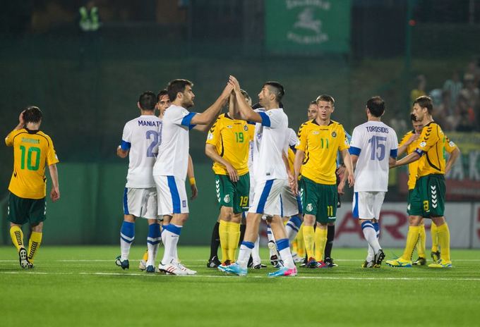 Match between Lithuania and Greece