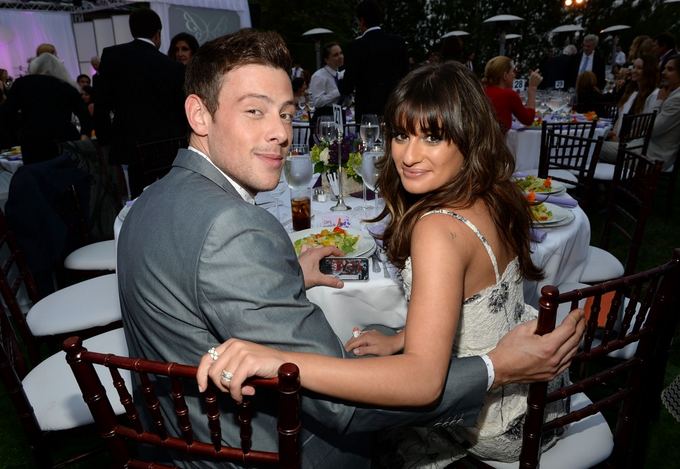 Cory Monteithas ir Lea Michele