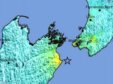 USGS iliustr./Žemės drebėjimas Naujojoje Zelandijoje