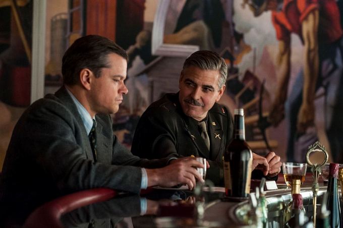 Filmdistribution nuotr./Mattas Damonas ir George'as Clooney