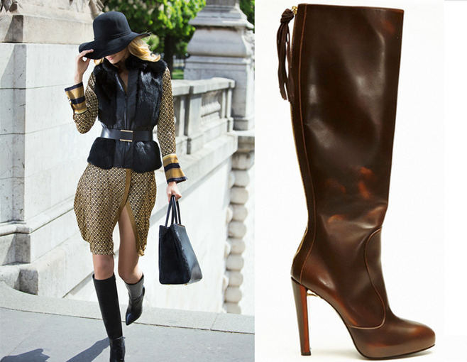network.com ir maiyet.com nuotr. /Ia kairės: NetWork rudens sezono reklama ir italų batų gamintojų Maiyet modelis.