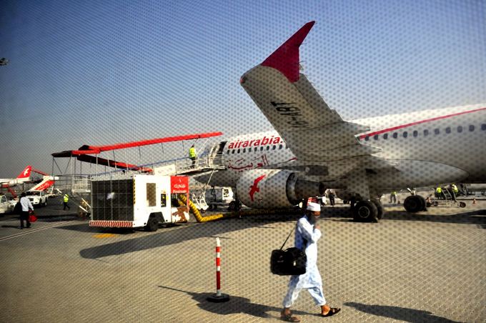 M.Vadiais/Air Arabia lėktuvas ia Dubajaus kyla link Nairobio