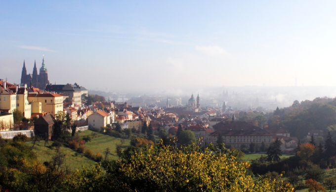 Indrės Bungardaitės/15min.lt nuotr./Prahos panorama