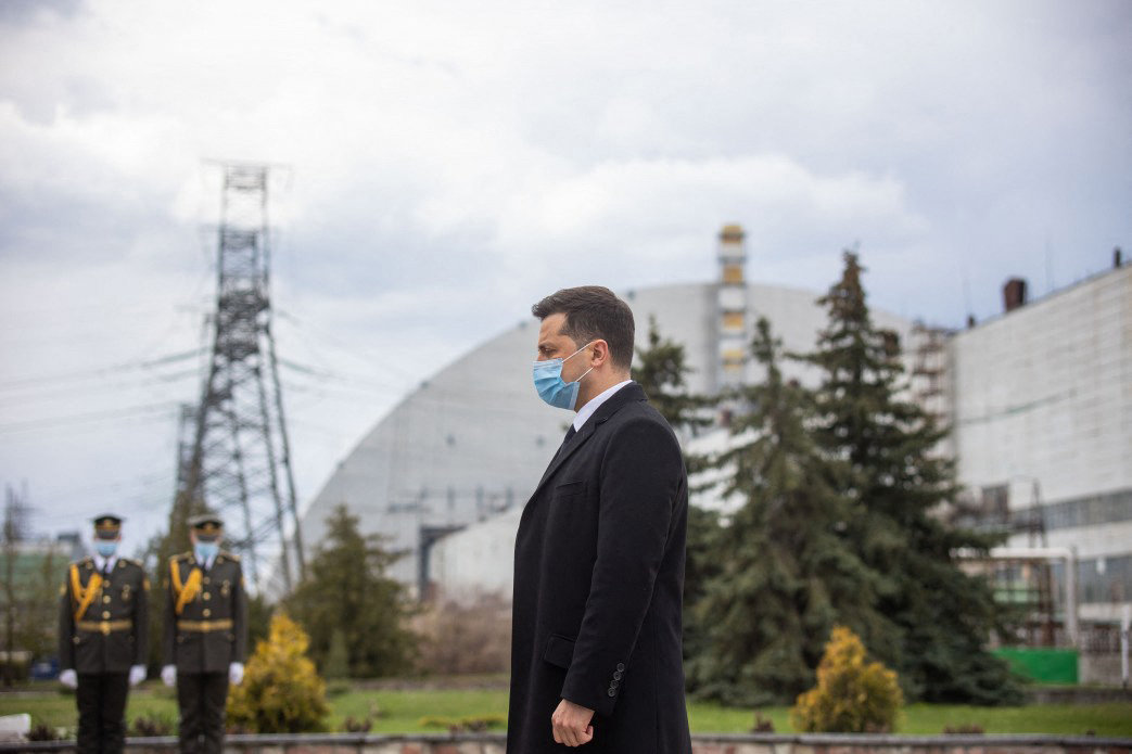 Ukraina atidarė Černobylyje naują branduolinių atliekų saugyklą