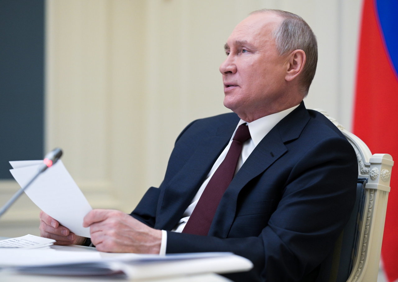 V.Putinas sako esąs pasirengęs „bet kuriuo metu“ susitikti su Ukrainos lyderiu Maskvoje