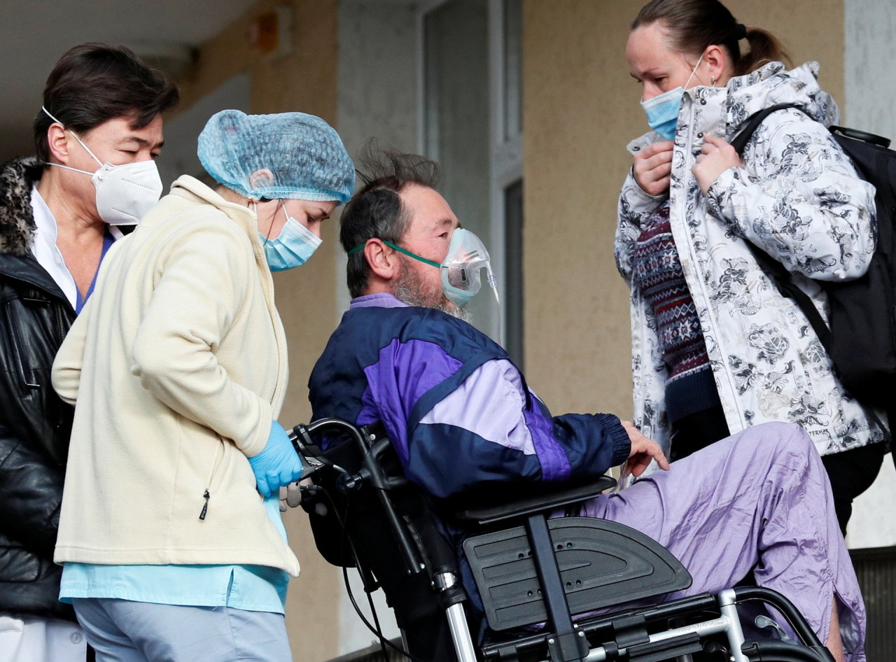Ukrainoje – 4576 nauji COVID-19 atvejai, 123 pacientai mirė