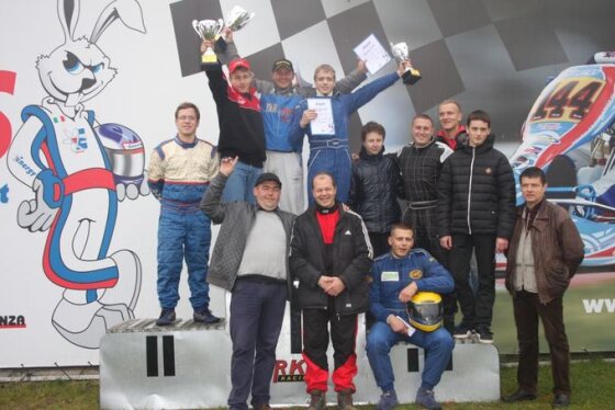 Turnyro organizatorių nuotr./GAZAS.LT kartingo turnyro finalas Smalininkų kartodrome