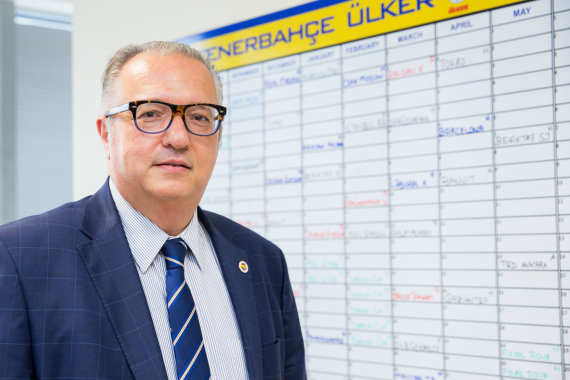 Photo by Luke April / 15 minutes / Maurizio Gherardini, Director of Fenerbahce in Istanbul