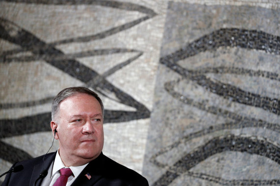 „Reuters“ / „Scanpix“ nuotr./Mike'as Pompeo