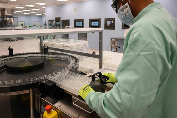 AFP / Scanpix photo / Factory in Italy that produces vaccines against AstraZeneca