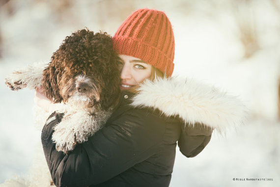 Personal file photo Julia Yershova with pets