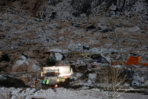 Reuters / Photo by Scanpix / Landslide in Norway