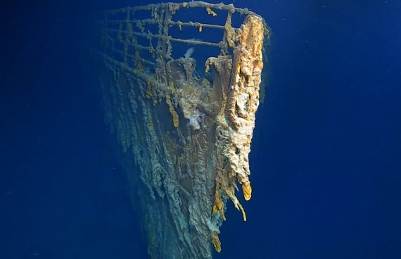 Video Images / Remains of the Titanic