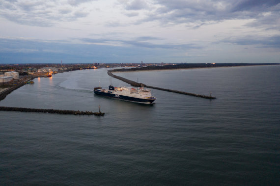 Company photo / Restricted air transport in spring Ferries were one of the few means of transport between countries.