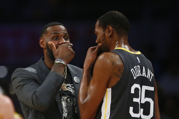 Photo by Scanpix / LeBron James and Kevin Durant