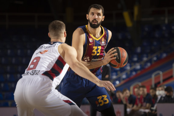 Photo Getty Images /euroleague.net/Nikola Mirotičius and Tadas Sedekerskis