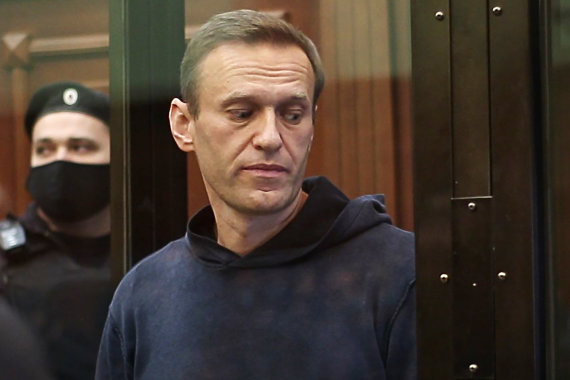 Photo by Scanpix / ITAR-TASS / Alexei Navalna in court