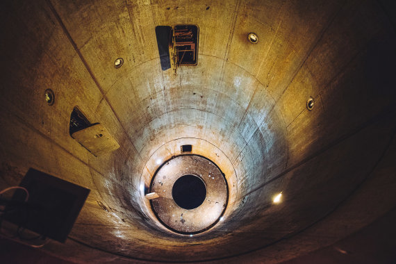 Photo by Andrius Aleksandravičius / shaft of the Cold War Museum