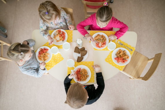 Photo by Saulius Žiūra / Kindergarten.  Associative photo.