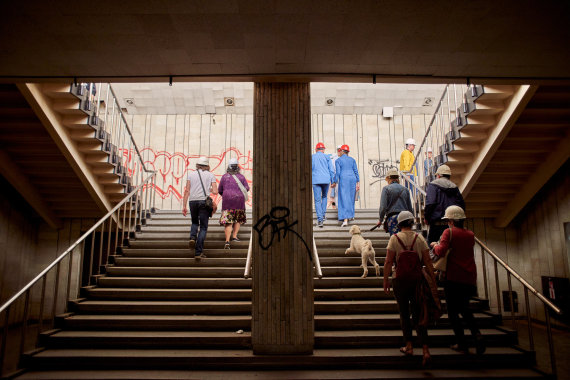 Photo of Vytautas Luchtanas / Stairs of Vilnius Concert and Sports Hall