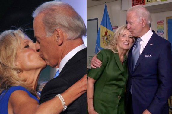 „Scanpix“ nuotr./Jill Biden go Joe Bidenas