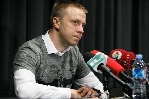 Erik Ovcharenko / 15min photo / press conference by Paul Motiejūnas