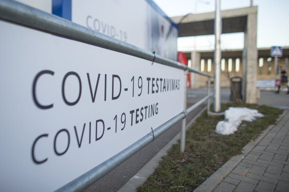 Rock Lukoševičius / 15-minute photo / Covid-19 checkpoint at Vilnius airport